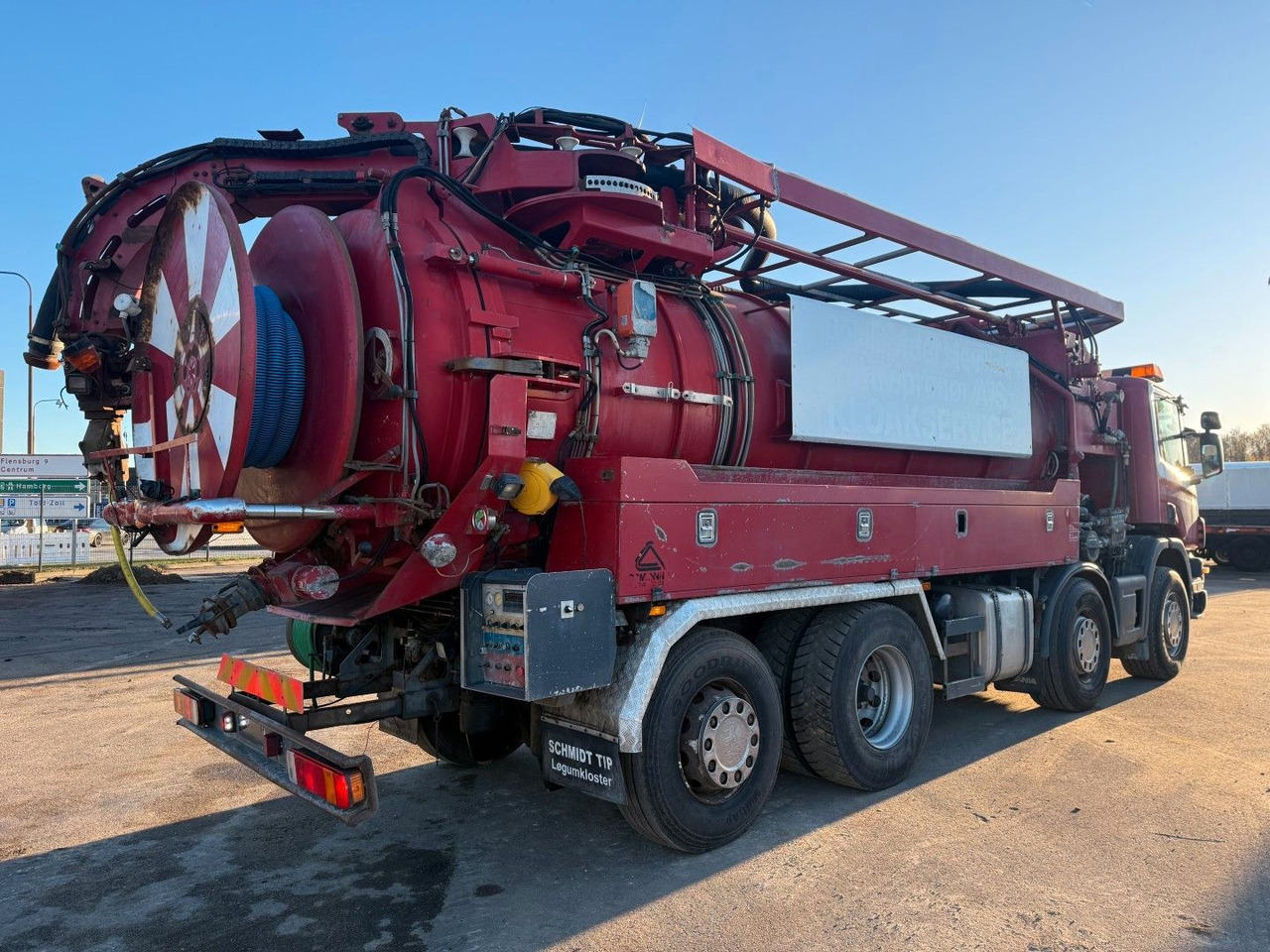 Scania 114/380 8x2*6 Assmann 14 m3 Vacuumtruck - Vakuumska cisterna: slika 3 Scania 114/380 8x2*6 Assmann 14 m3 Vacuumtruck - Vakuumska cisterna: slika 3