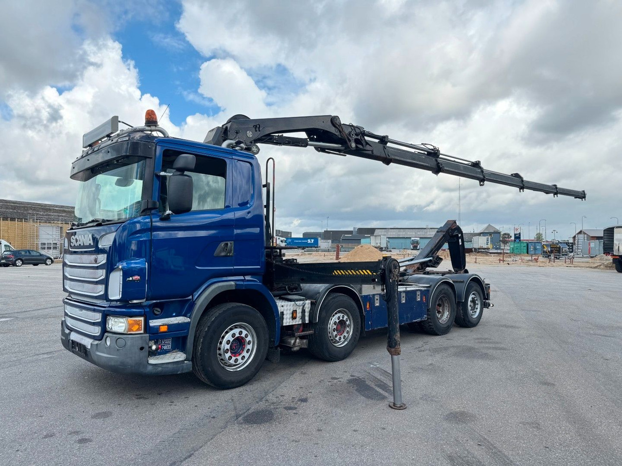 Scania G480 8x2*6 Hakenlift / Hiab 244 EP-5 Hipro - Kamion sa dizalicom: slika 1 Scania G480 8x2*6 Hakenlift / Hiab 244 EP-5 Hipro - Kamion sa dizalicom: slika 1