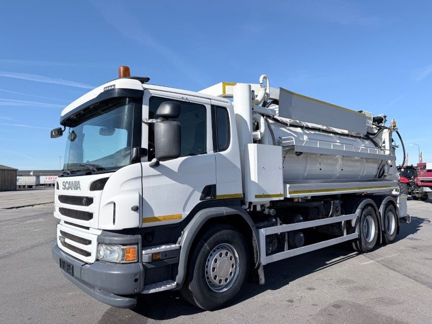 Scania P360 6x4 Euro 6 Hvidtved Larsen FlexLine 312 - Vakuumska cisterna: slika 1 Scania P360 6x4 Euro 6 Hvidtved Larsen FlexLine 312 - Vakuumska cisterna: slika 1