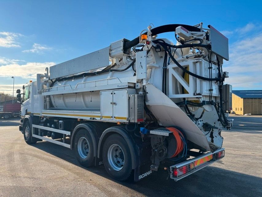 Scania P360 Euro 6 6x4 JHL Hvidtved Larsen FlexLine 312 - Vakuumska cisterna: slika 4 Scania P360 Euro 6 6x4 JHL Hvidtved Larsen FlexLine 312 - Vakuumska cisterna: slika 4