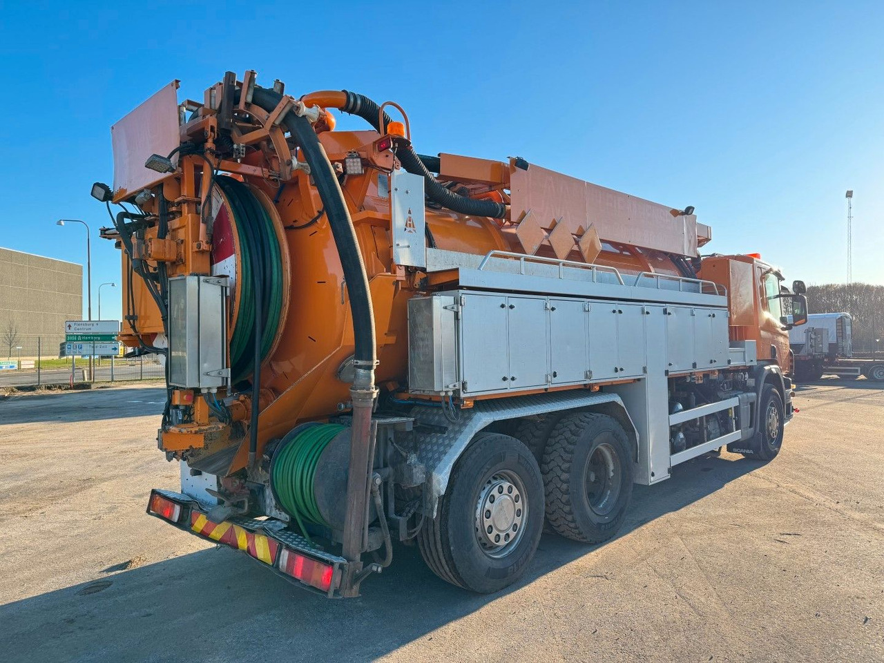 Scania P400 6x2*4 Hvidtved Larsen Flexline 310 - Vakuumska cisterna: slika 3 Scania P400 6x2*4 Hvidtved Larsen Flexline 310 - Vakuumska cisterna: slika 3