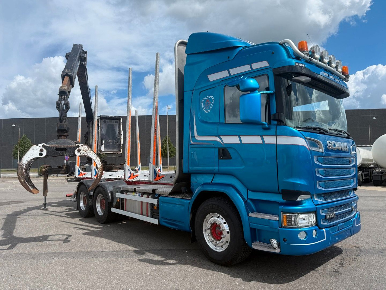 Scania R730 V8 6x4 Palfinger Epsilon M12L80 / Holz - Šticar, Kamion sa dizalicom: slika 5 Scania R730 V8 6x4 Palfinger Epsilon M12L80 / Holz - Šticar, Kamion sa dizalicom: slika 5