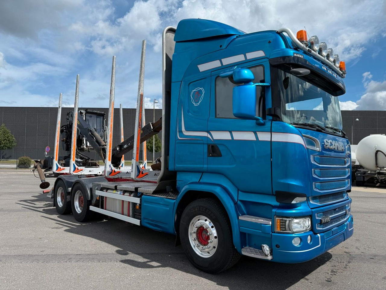 Scania R730 V8 6x4 Palfinger Epsilon M12L80 / Holz Wood - Šticar, Kamion sa dizalicom: slika 3 Scania R730 V8 6x4 Palfinger Epsilon M12L80 / Holz Wood - Šticar, Kamion sa dizalicom: slika 3