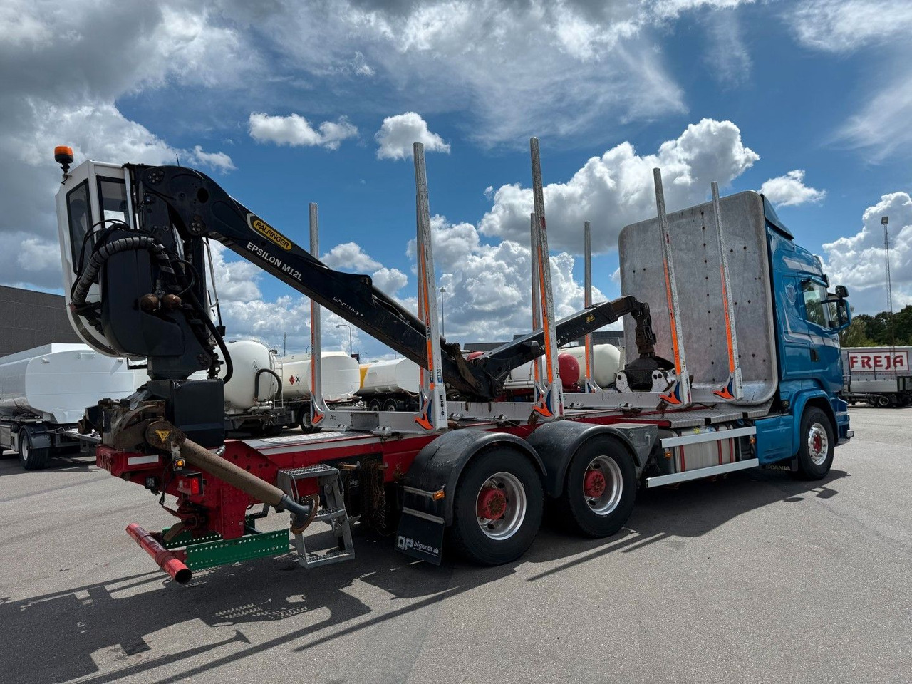 Scania R730 V8 6x4 Palfinger Epsilon M12L80 / Holz Wood - Šticar, Kamion sa dizalicom: slika 4 Scania R730 V8 6x4 Palfinger Epsilon M12L80 / Holz Wood - Šticar, Kamion sa dizalicom: slika 4