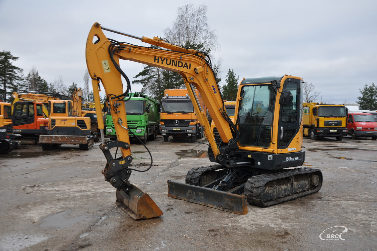 Hyundai R60CR-9A - Bager guseničar: slika 1 Hyundai R60CR-9A - Bager guseničar: slika 1