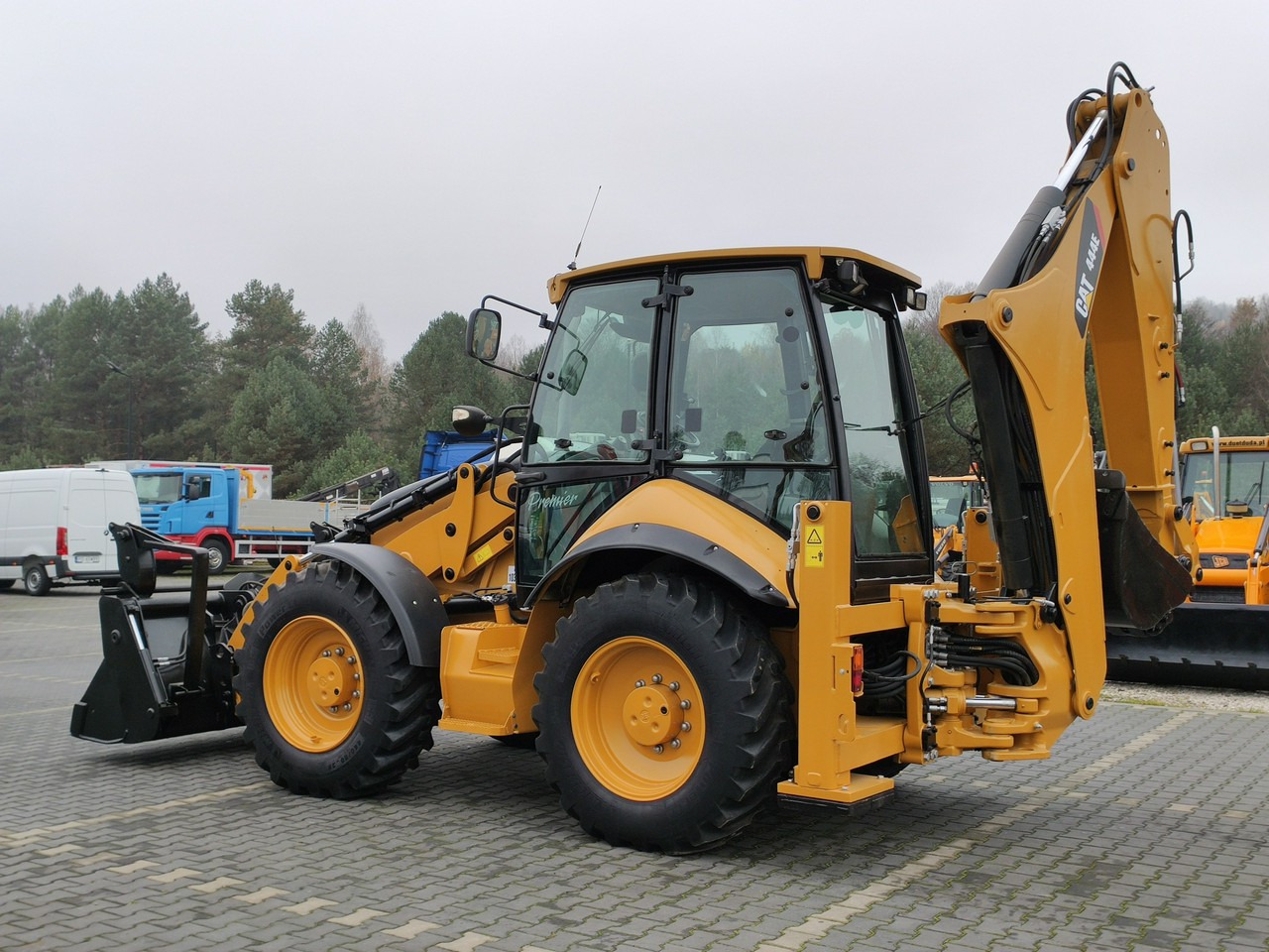 Caterpillar 444E Premier Sterowanie na Joystickach FULL OPCJA - Bager utovarivač: slika 3 Caterpillar 444E Premier Sterowanie na Joystickach FULL OPCJA - Bager utovarivač: slika 3