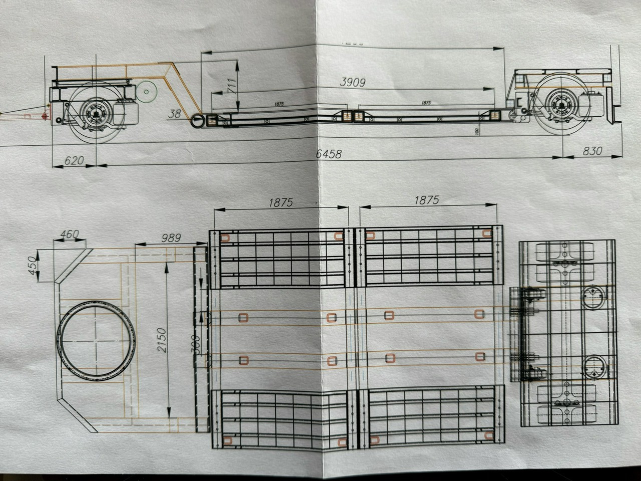 EMTECH PCN 18 PNZ-S Tiefbett zagłębiana Rozsuwana UNIKAT JAK NOWA - Niska prikolica za prevoz: slika 4 EMTECH PCN 18 PNZ-S Tiefbett zagłębiana Rozsuwana UNIKAT JAK NOWA - Niska prikolica za prevoz: slika 4