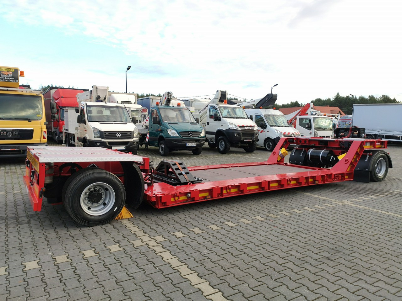 EMTECH PCN 18 PNZ-S Tiefbett zagłębiana Rozsuwana UNIKAT JAK NOWA - Niska prikolica za prevoz: slika 2 EMTECH PCN 18 PNZ-S Tiefbett zagłębiana Rozsuwana UNIKAT JAK NOWA - Niska prikolica za prevoz: slika 2