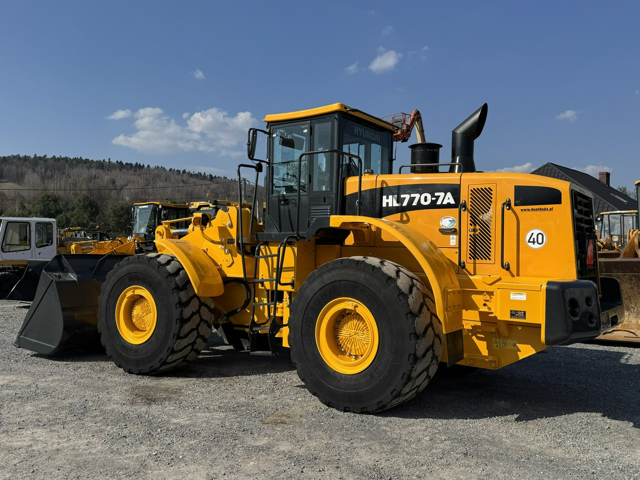 Utovarivač točkaš Hyundai HL770-7A: slika 9