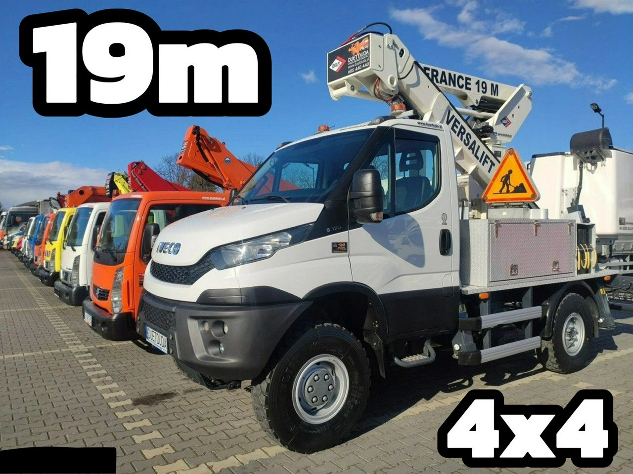 Iveco Daily 55S17W 4x4 Zwyżka 19m Versalift Lat 55 TB Time France - Vazdušna platforma montirana na kamion: slika 1 Iveco Daily 55S17W 4x4 Zwyżka 19m Versalift Lat 55 TB Time France - Vazdušna platforma montirana na kamion: slika 1