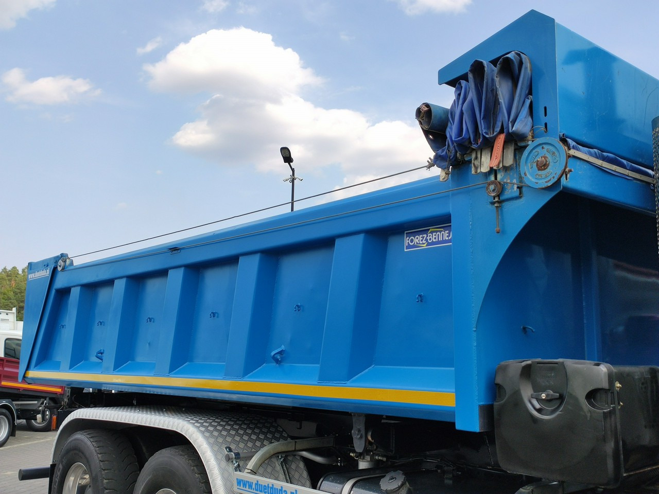 Istovarivač Iveco Trakker 360 EEV Manual 6x4 Wywrot 3-stronny Hydroburta Bok i Tył: slika 10