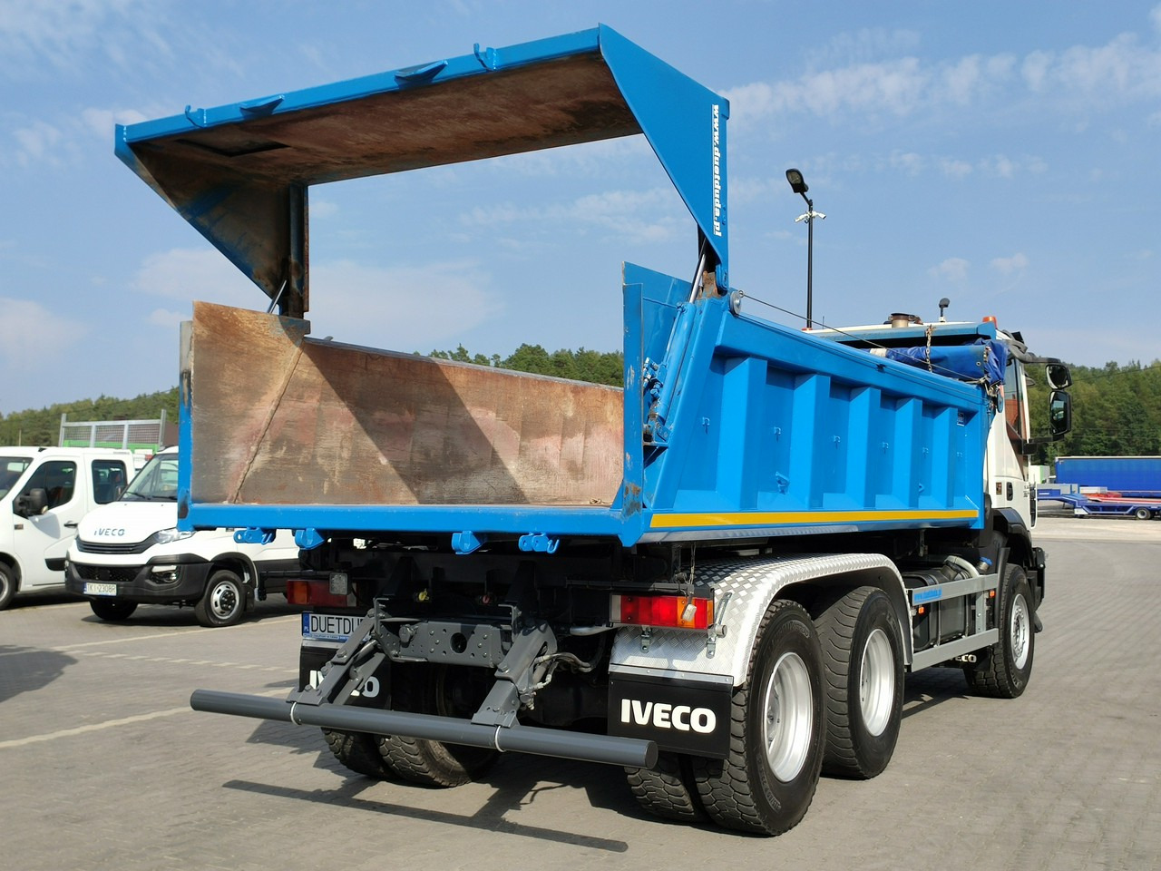 Istovarivač Iveco Trakker 360 EEV Manual 6x4 Wywrot 3-stronny Hydroburta Bok i Tył: slika 21