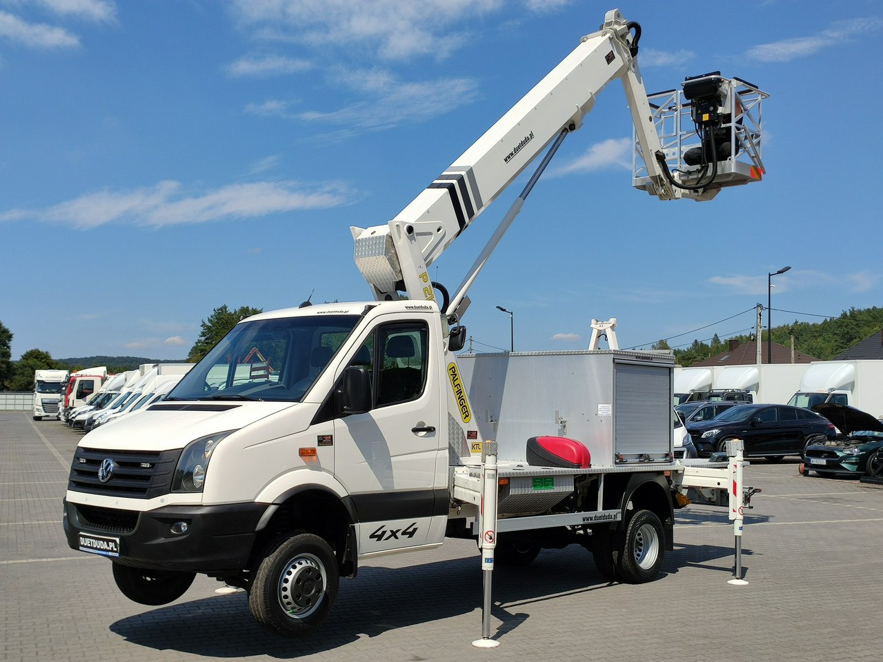 Iveco Volkswagen Crafter 4x4 Zwyżka 21m Palfinger P210BK JIP-Ogon udt - Vazdušna platforma montirana na kamion: slika 5 Iveco Volkswagen Crafter 4x4 Zwyżka 21m Palfinger P210BK JIP-Ogon udt - Vazdušna platforma montirana na kamion: slika 5