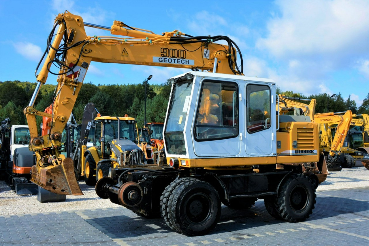 Liebherr A 900 ZW Litronic Koparka + Kolej - Bager točkaš: slika 1 Liebherr A 900 ZW Litronic Koparka + Kolej - Bager točkaš: slika 1