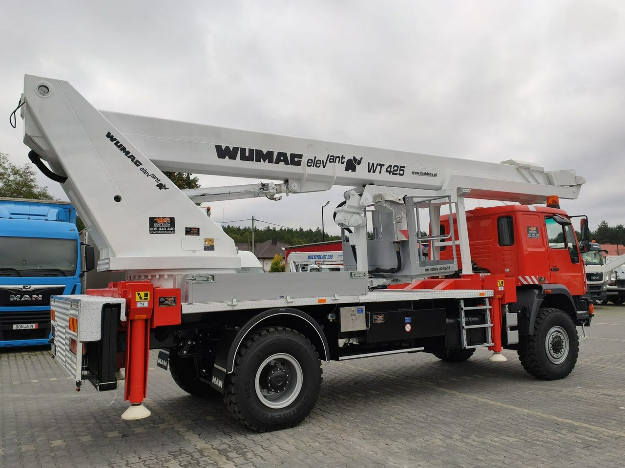 Lizing MAN 18.284 4x4 Zwyżka WUMAG WT 425 Podnośnik Koszowy MAN 18.284 4x4 Zwyżka WUMAG WT 425 Podnośnik Koszowy: slika 24