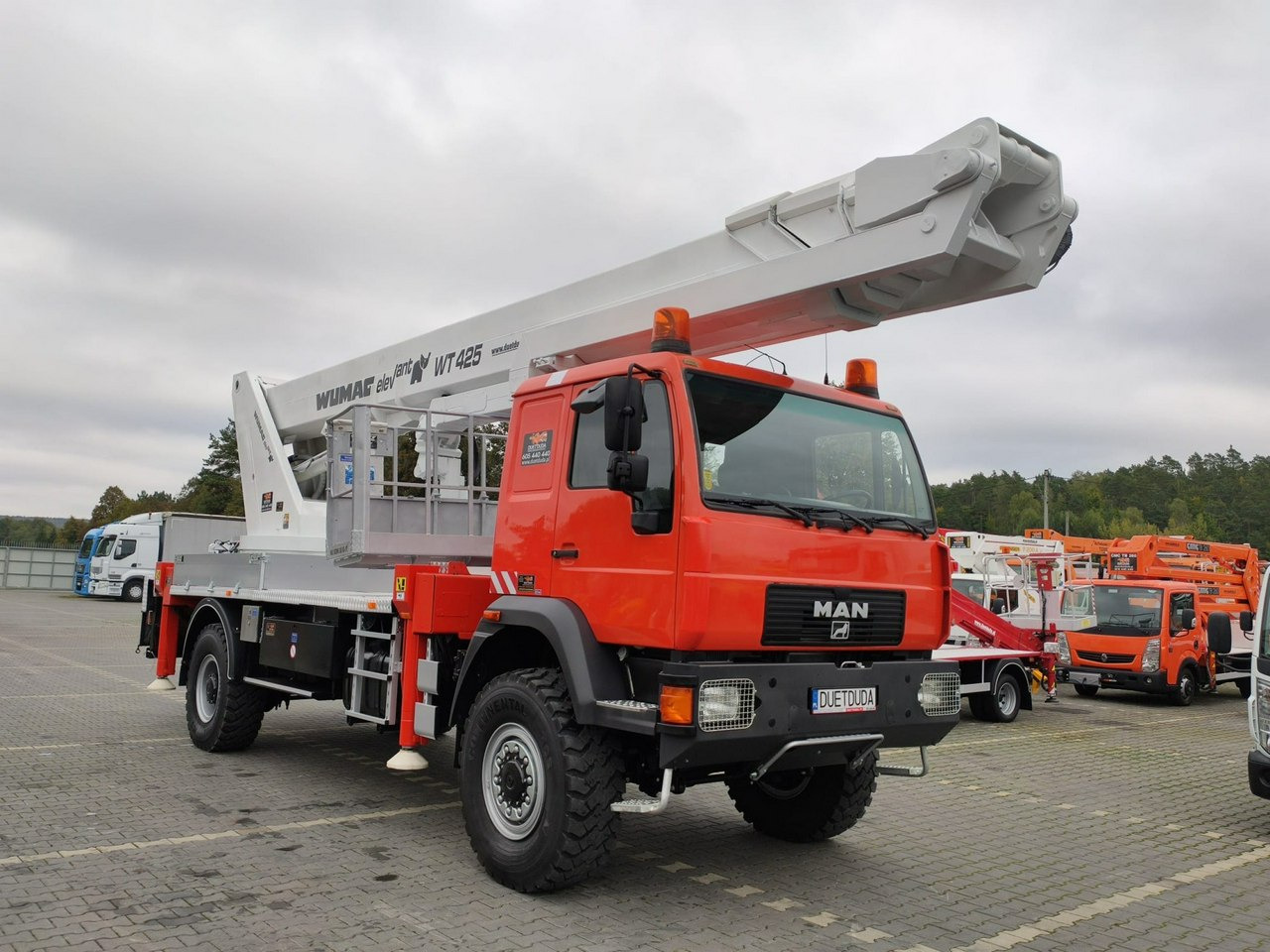 Lizing MAN 18.284 4x4 Zwyżka WUMAG WT 425 Podnośnik Koszowy MAN 18.284 4x4 Zwyżka WUMAG WT 425 Podnośnik Koszowy: slika 11