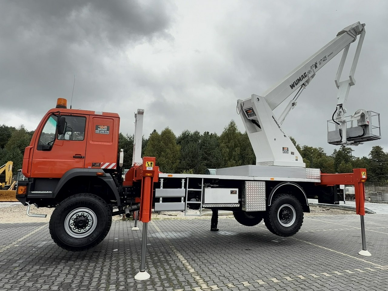 Lizing MAN 18.284 4x4 Zwyżka WUMAG WT 425 Podnośnik Koszowy MAN 18.284 4x4 Zwyżka WUMAG WT 425 Podnośnik Koszowy: slika 13