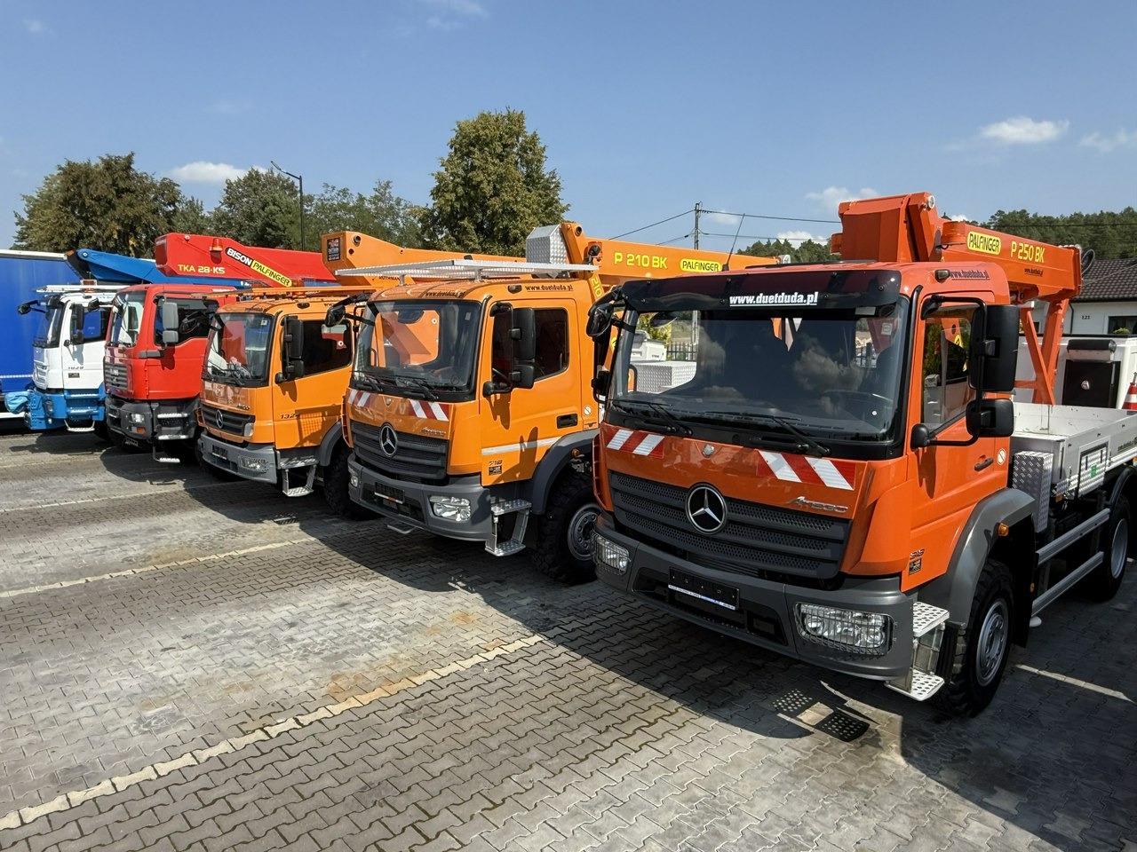 Mercedes Atego 818 E6 4x4 Zwyżka PALFINGER P250 BK Podnośnik Koszowy - Vazdušna platforma montirana na kamion: slika 3 Mercedes Atego 818 E6 4x4 Zwyżka PALFINGER P250 BK Podnośnik Koszowy - Vazdušna platforma montirana na kamion: slika 3