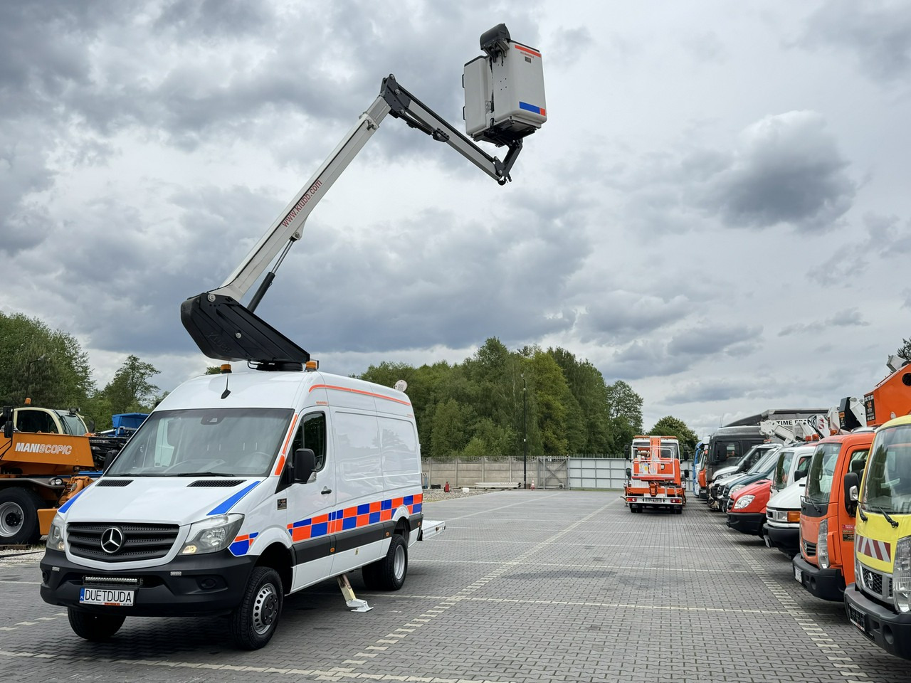 Mercedes Sprinter Zwyżka Podnośnik Koszowy KLUBB K42P UDT WUMAG GSR - Vazdušna platforma montirana na kamion: slika 2 Mercedes Sprinter Zwyżka Podnośnik Koszowy KLUBB K42P UDT WUMAG GSR - Vazdušna platforma montirana na kamion: slika 2