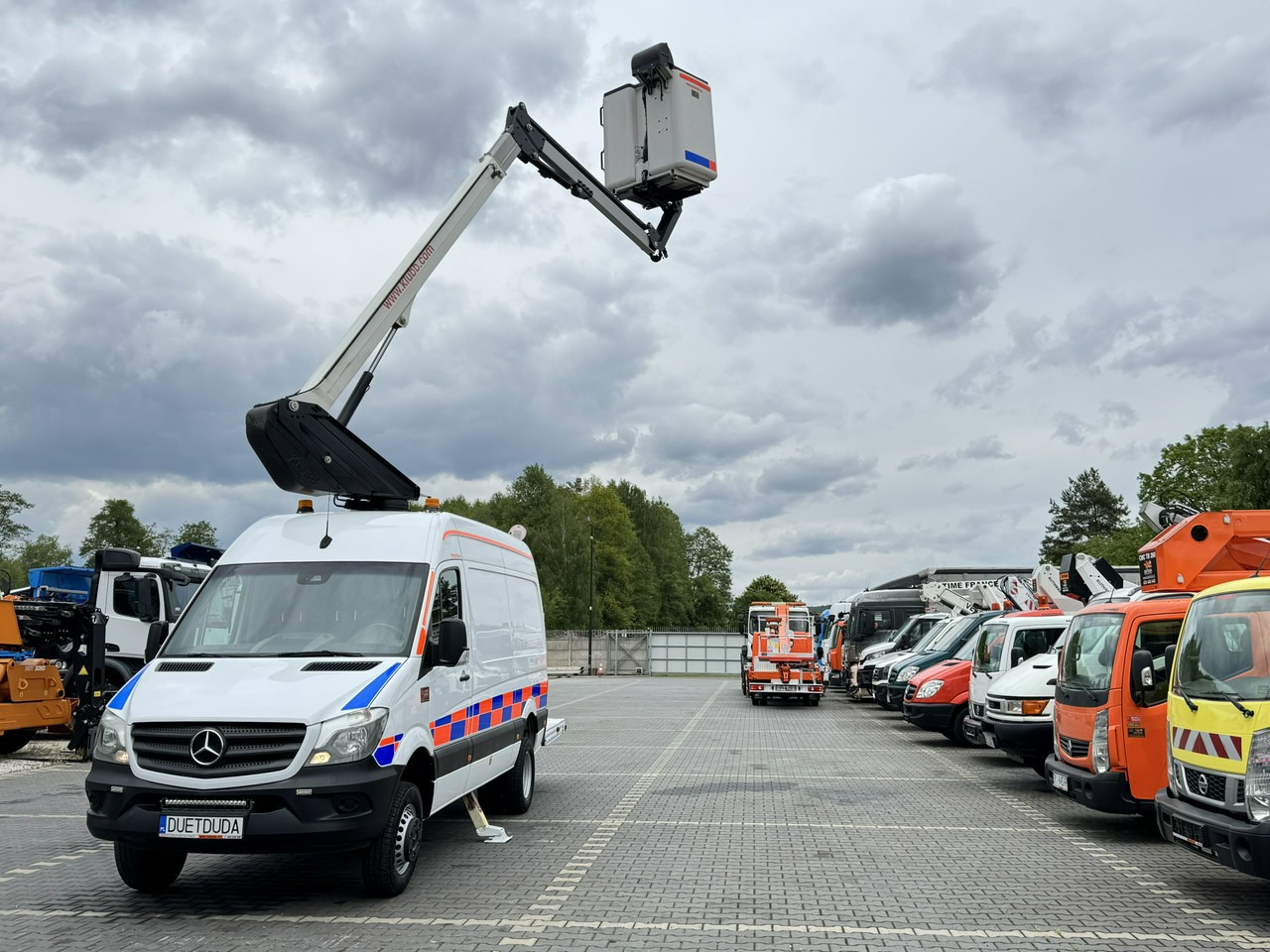 Mercedes Sprinter Zwyżka Podnośnik Koszowy KLUBB K42P UDT WUMAG GSR - Vazdušna platforma montirana na kamion: slika 4 Mercedes Sprinter Zwyżka Podnośnik Koszowy KLUBB K42P UDT WUMAG GSR - Vazdušna platforma montirana na kamion: slika 4