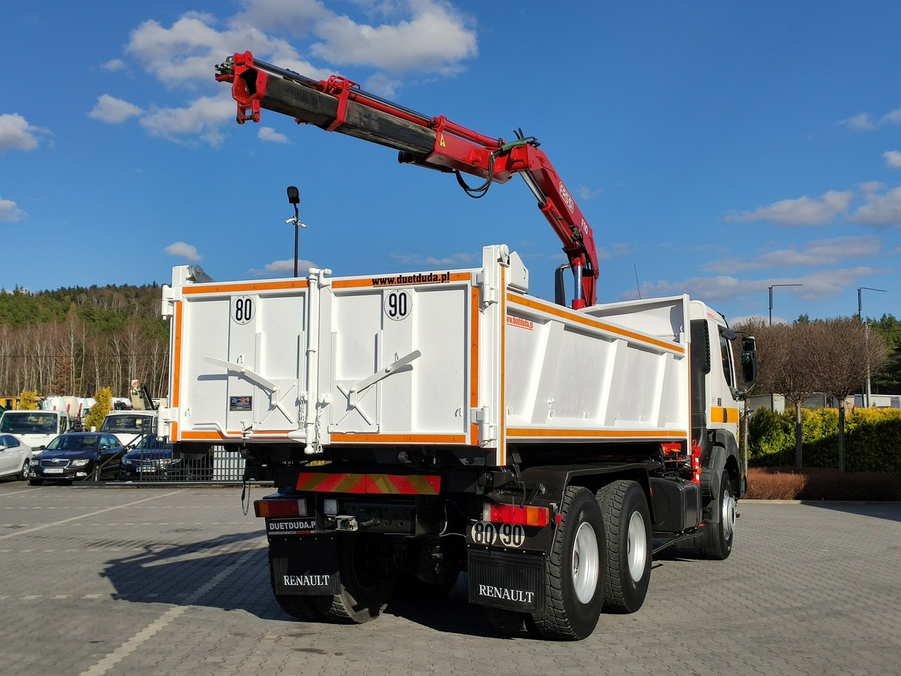 Renault Kerax 26.370 6x4 Mocny HDS FASSI F110 - Istovarivač, Kamion sa dizalicom: slika 4 Renault Kerax 26.370 6x4 Mocny HDS FASSI F110 - Istovarivač, Kamion sa dizalicom: slika 4