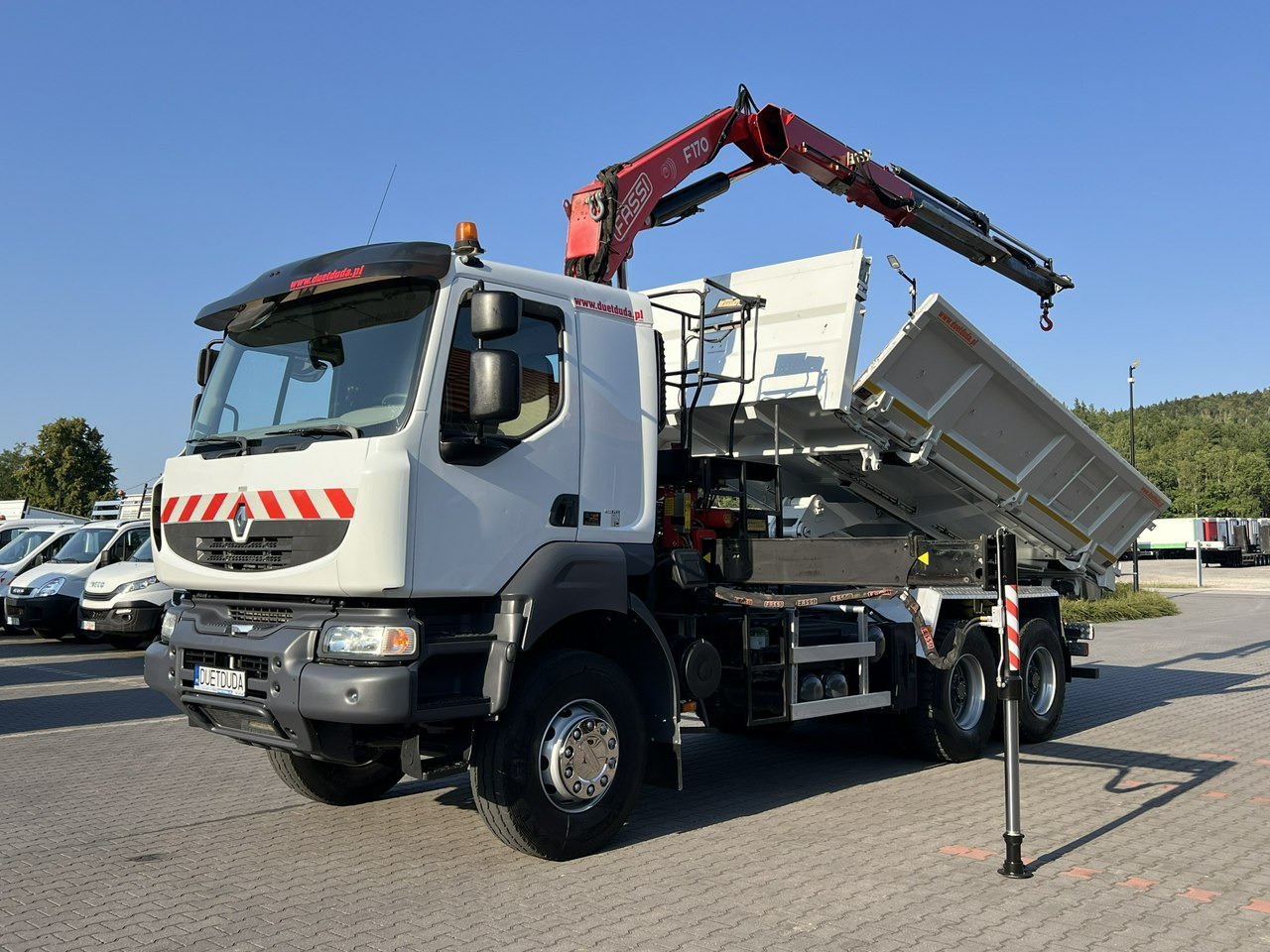 Renault Kerax 26.390 6x4 Mocny HDS FASSI F170 Sterowanie Radiowe - Istovarivač, Kamion sa dizalicom: slika 2 Renault Kerax 26.390 6x4 Mocny HDS FASSI F170 Sterowanie Radiowe - Istovarivač, Kamion sa dizalicom: slika 2