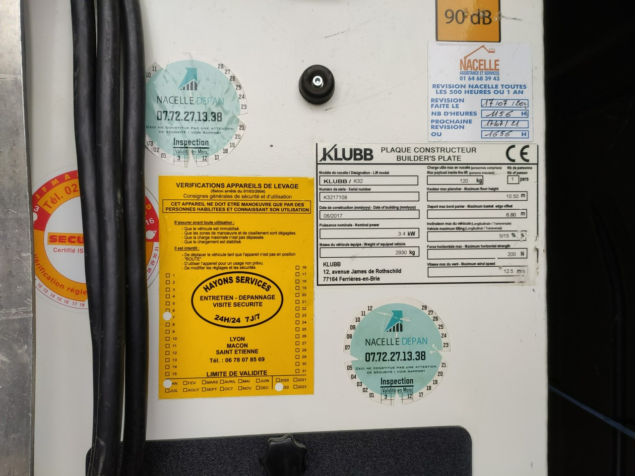 Vazdušna platforma montirana na kamion Renault Master: slika 18