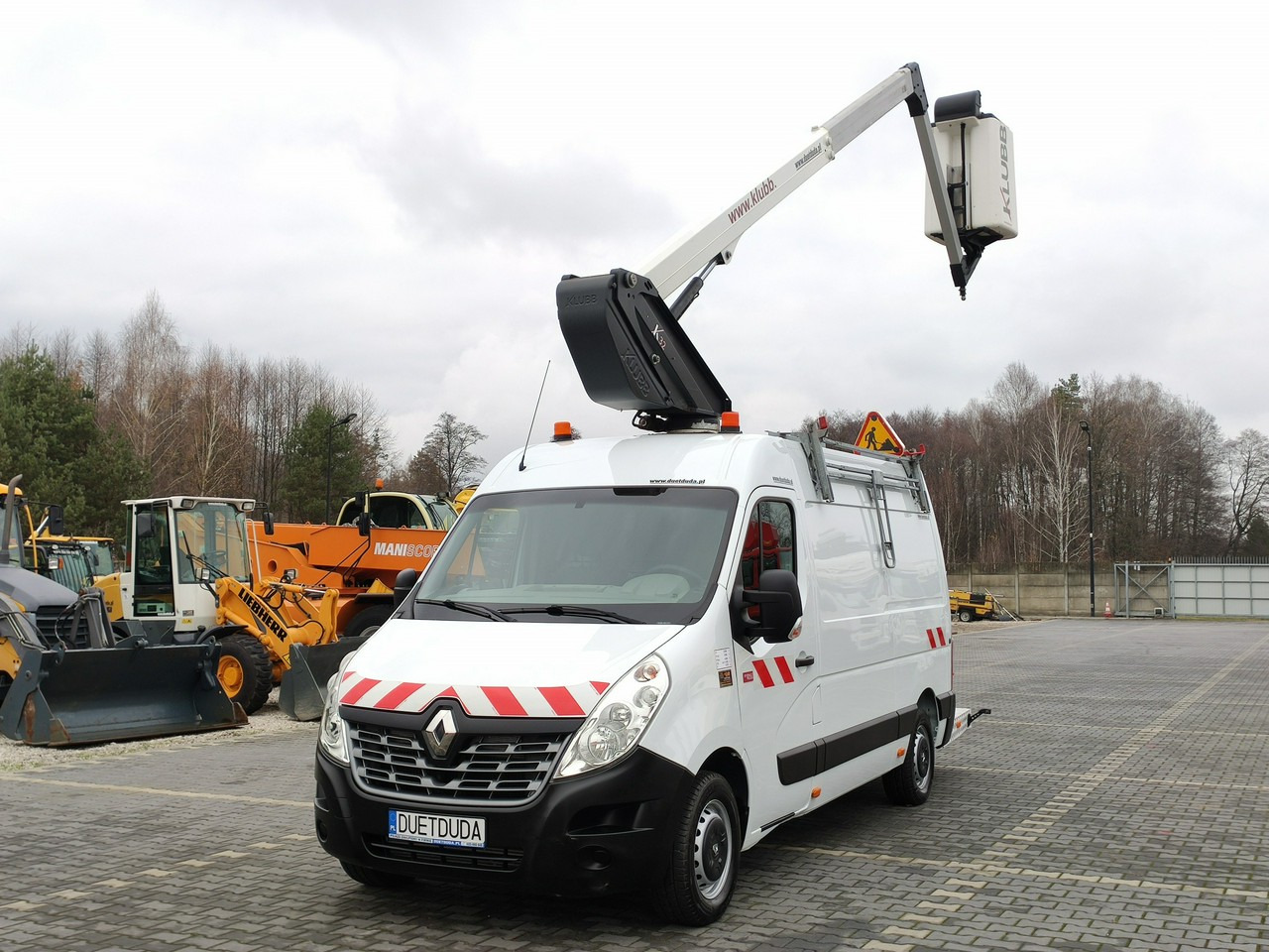 Vazdušna platforma montirana na kamion Renault Master: slika 11