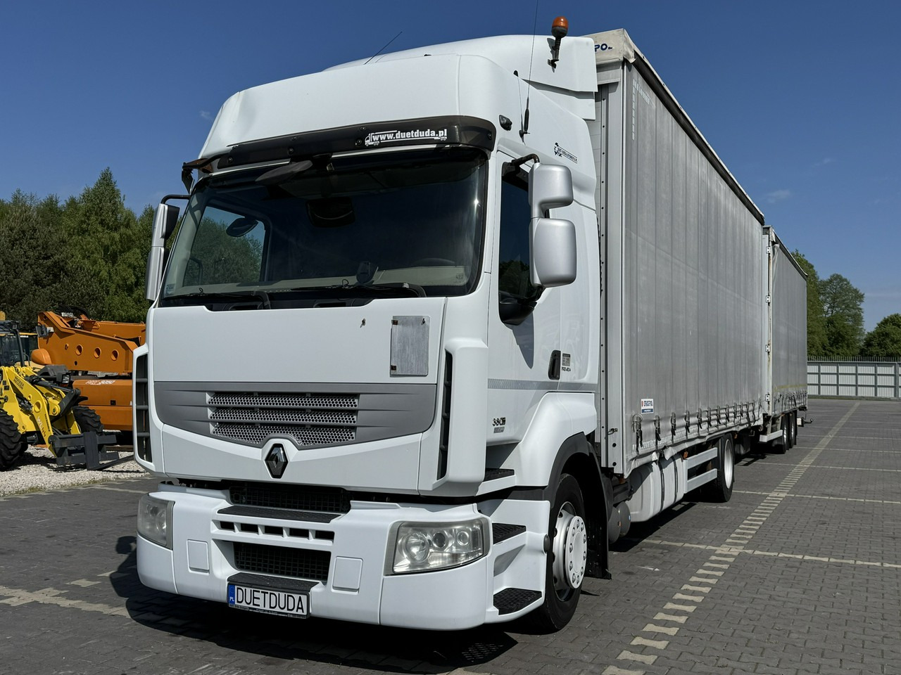 Renault Premium 380 DXi Euro 5 Firana 19 Palet Dach Zsuwany 18ton DMC - Kamion sa ceradom: slika 3 Renault Premium 380 DXi Euro 5 Firana 19 Palet Dach Zsuwany 18ton DMC - Kamion sa ceradom: slika 3