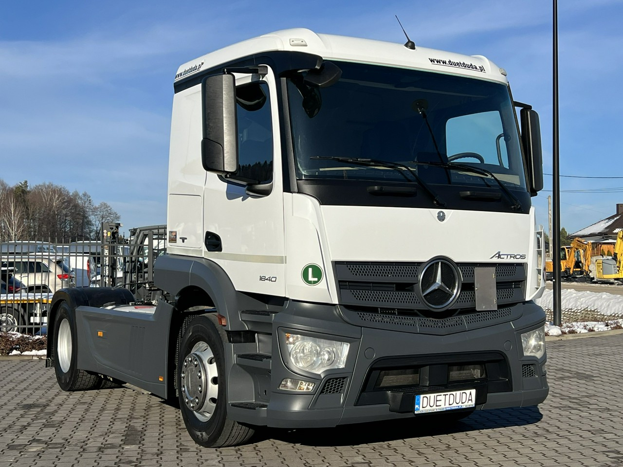 Mercedes ACTROS 1840 Euro 6 ADR HYDRAULIKA Niska Kabina Standard !!! - Tegljač: slika 3 Mercedes ACTROS 1840 Euro 6 ADR HYDRAULIKA Niska Kabina Standard !!! - Tegljač: slika 3