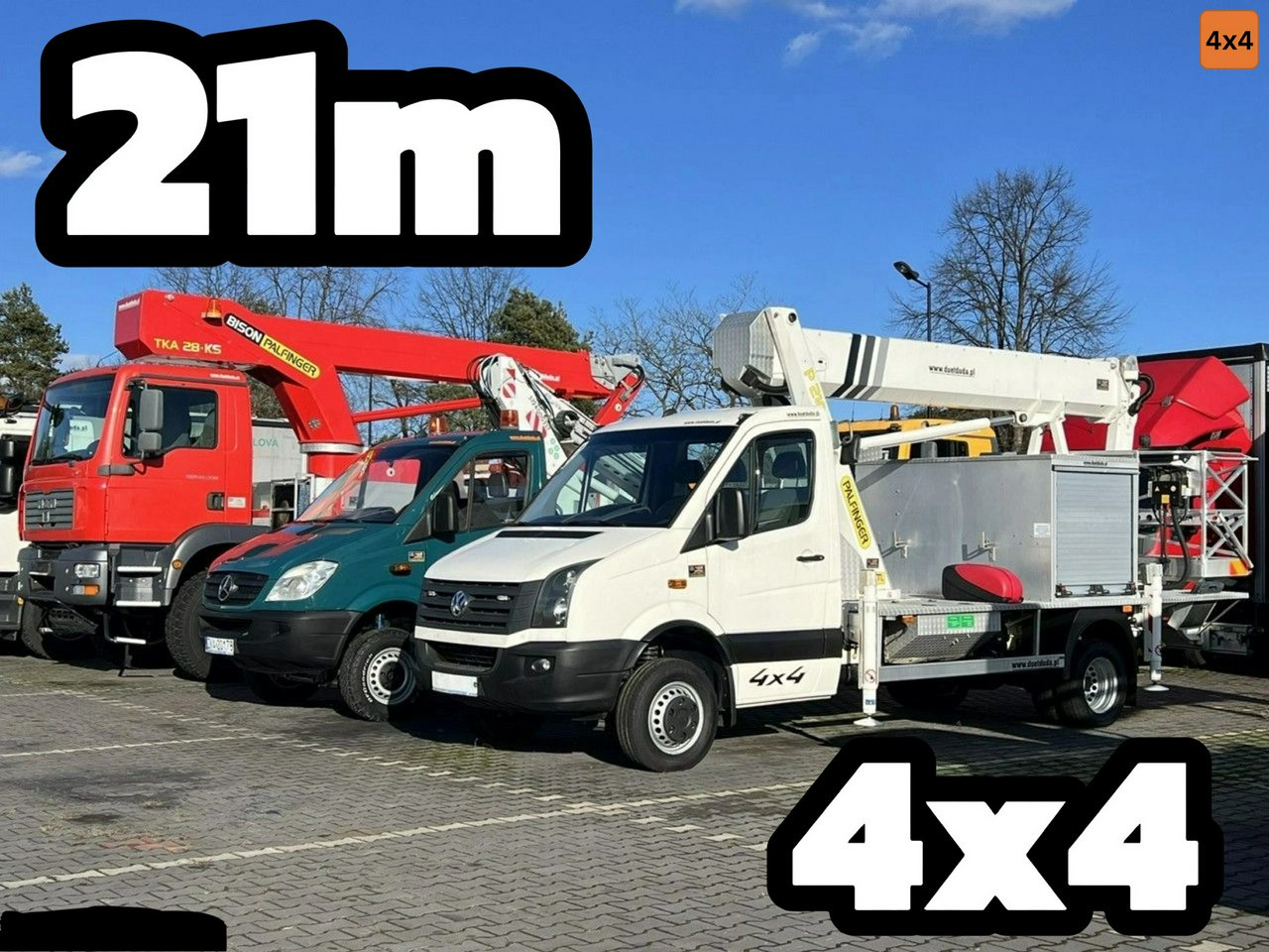 Volkswagen Crafter - Vazdušna platforma montirana na kamion: slika 1 Volkswagen Crafter - Vazdušna platforma montirana na kamion: slika 1