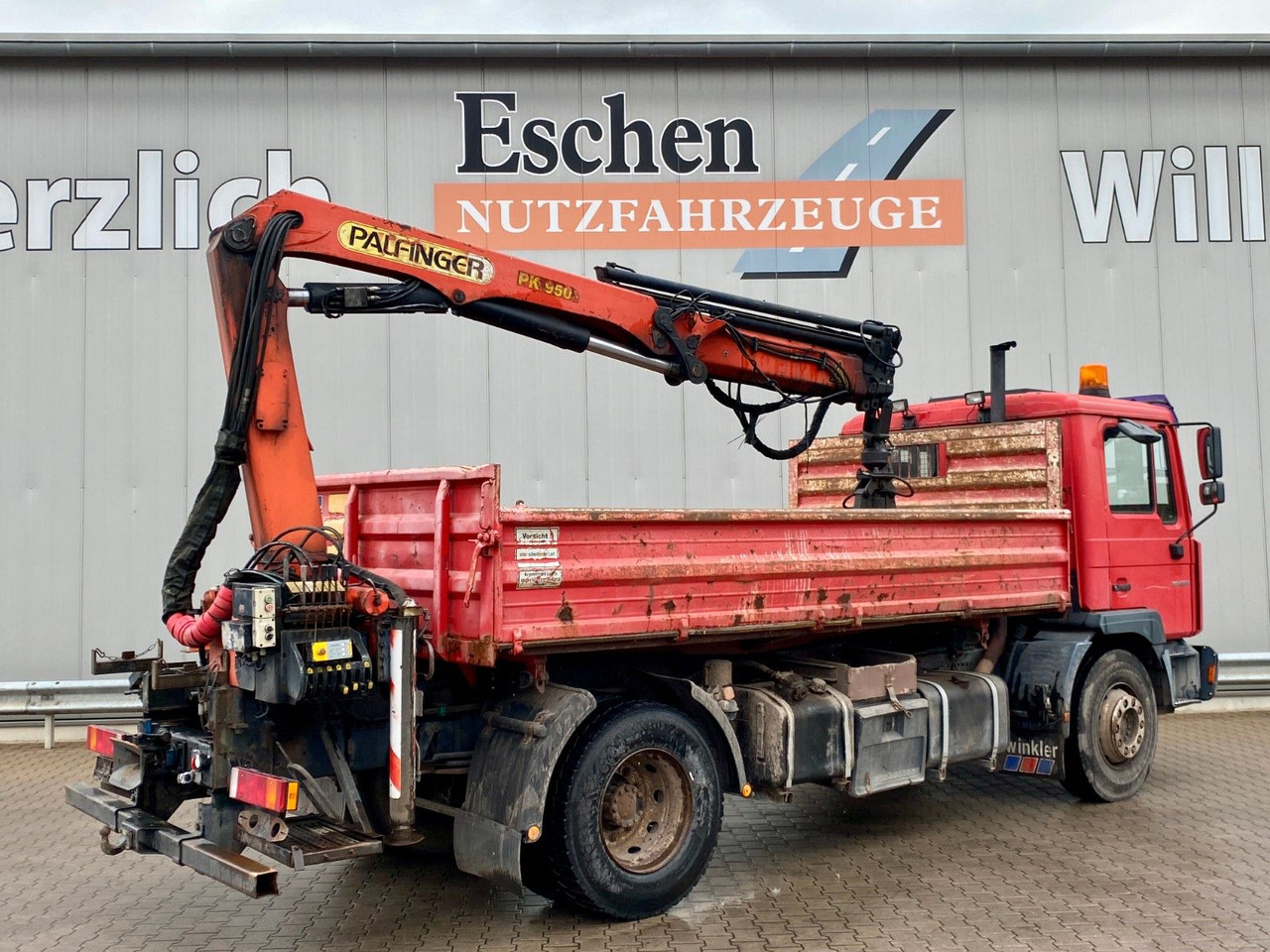 MAN 18.285 MC | Palfinger PK 9501*Blatt*2x AHK+Oel - Istovarivač, Kamion sa dizalicom: slika 3 MAN 18.285 MC | Palfinger PK 9501*Blatt*2x AHK+Oel - Istovarivač, Kamion sa dizalicom: slika 3