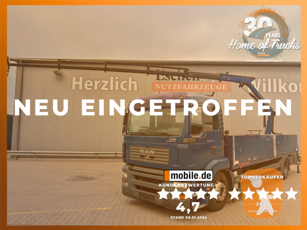 MAN TGA 18.350 4x2 LL / Palfinger PK9002 EH Kran - Kamion sa tovarnim sandukom: slika 1 MAN TGA 18.350 4x2 LL / Palfinger PK9002 EH Kran - Kamion sa tovarnim sandukom: slika 1