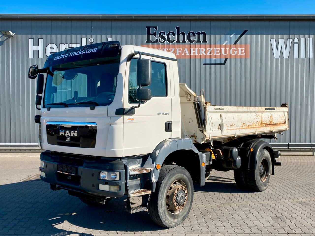 MAN TGM 18.290 4x4 | MEILLER*AHK*Oel*Blatt*1.Hand - Istovarivač: slika 2 MAN TGM 18.290 4x4 | MEILLER*AHK*Oel*Blatt*1.Hand - Istovarivač: slika 2