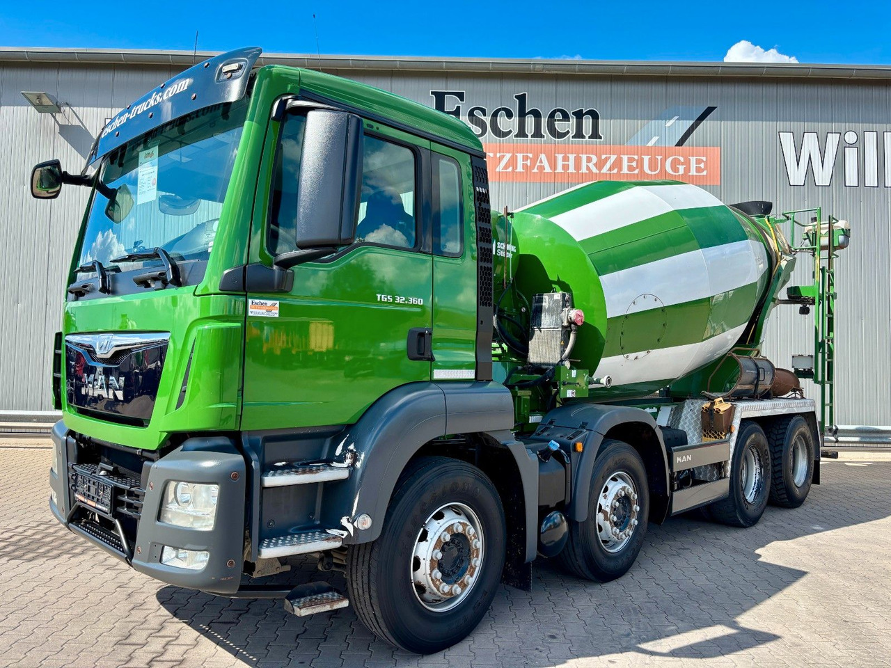 MAN TGS 32.360 8x4 BB | 9m³ Stetter*Automatik*Kamera - Mikser za beton: slika 1 MAN TGS 32.360 8x4 BB | 9m³ Stetter*Automatik*Kamera - Mikser za beton: slika 1