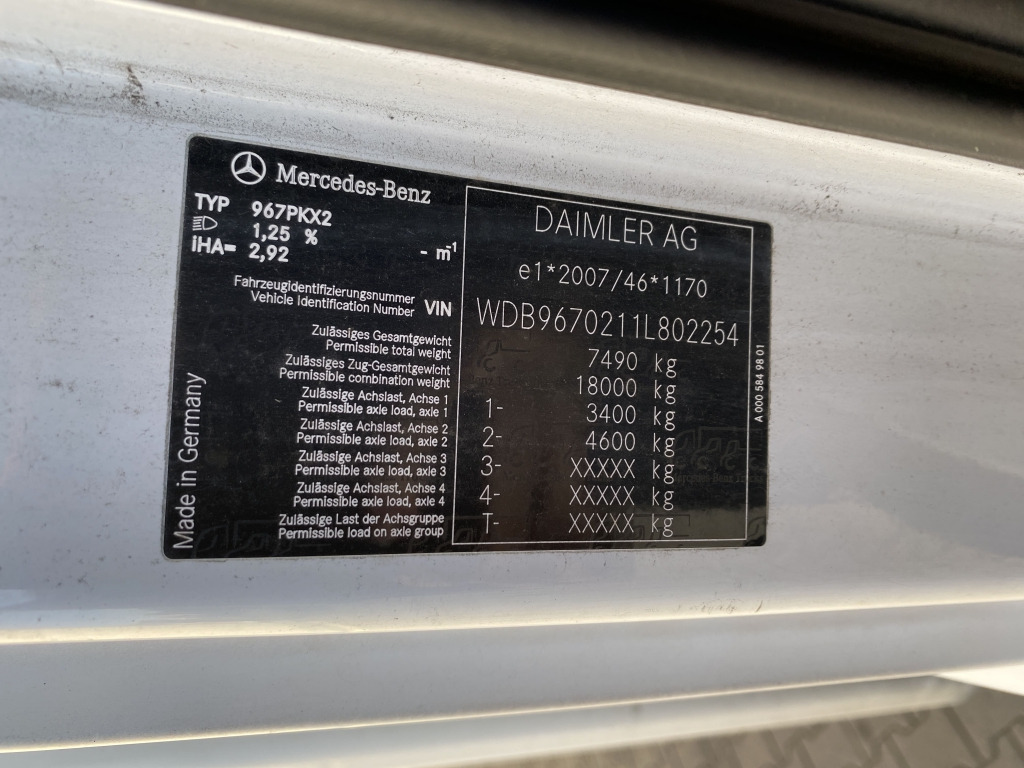 Mercedes-Benz 818 L Atego / BÄR-LBW - Kamion sa zatvorenim sandukom: slika 4 Mercedes-Benz 818 L Atego / BÄR-LBW - Kamion sa zatvorenim sandukom: slika 4