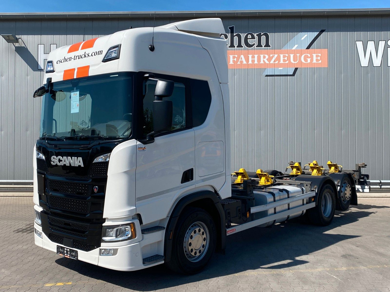 Scania R 450 B 6x2*4 BDF|Retarder*AHK*Lift*SDG Wechsler - Kamion za prevoz kontejnera/ Kamion sa promenjivim sandukom: slika 1 Scania R 450 B 6x2*4 BDF|Retarder*AHK*Lift*SDG Wechsler - Kamion za prevoz kontejnera/ Kamion sa promenjivim sandukom: slika 1