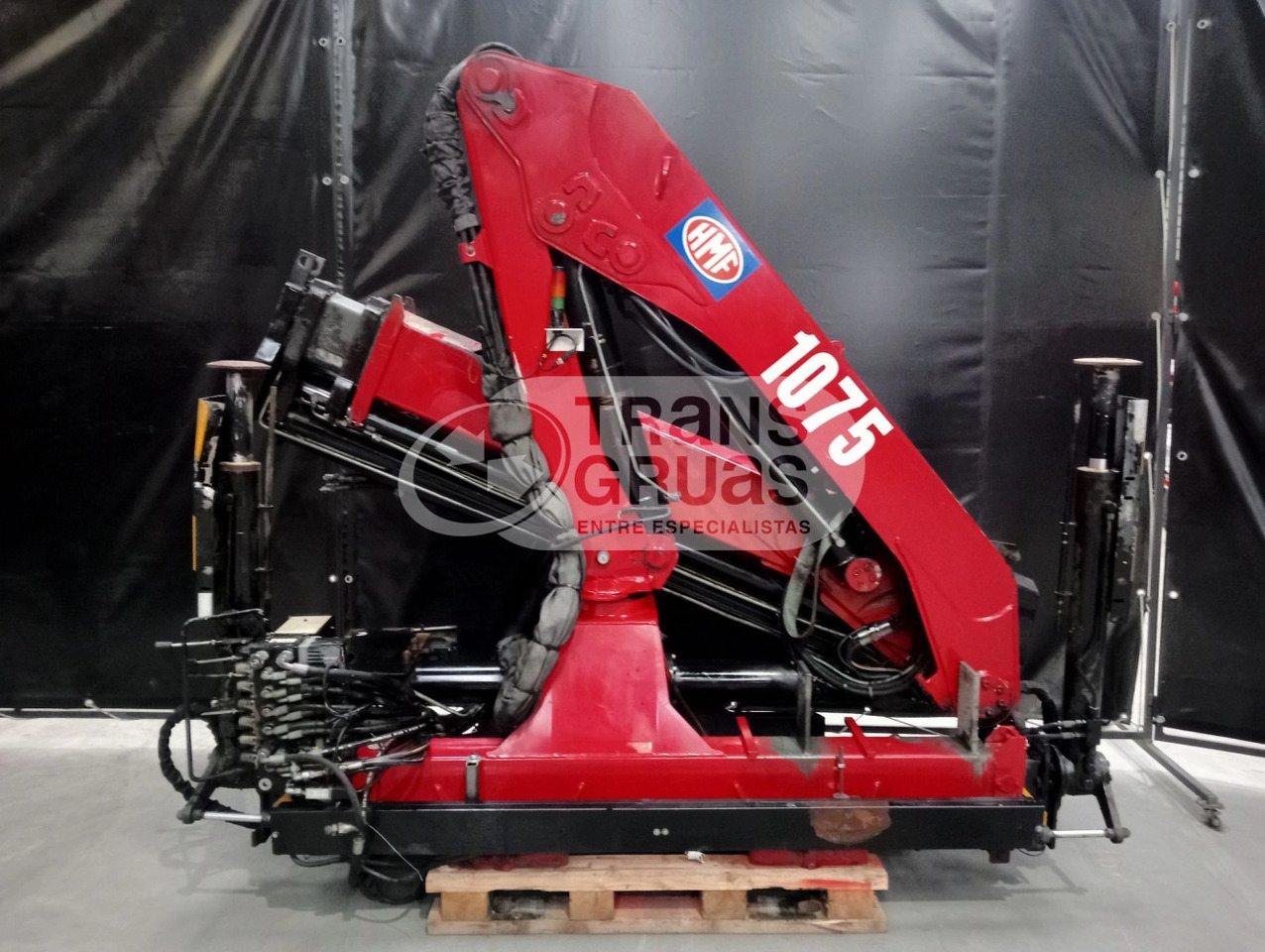 Grúa HMF 1075 K3 - Kran za kamion za Kamion: slika 3 Grúa HMF 1075 K3 - Kran za kamion za Kamion: slika 3