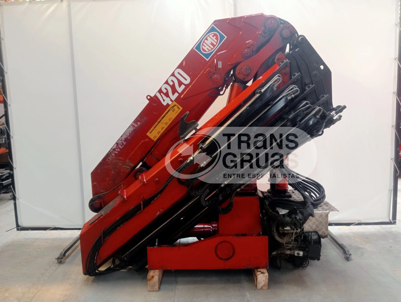 Grúa HMF 4220 K4 - Kran za kamion za Kamion: slika 1 Grúa HMF 4220 K4 - Kran za kamion za Kamion: slika 1