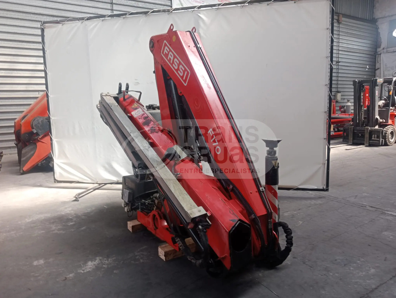 Grúa hidráulica Fassi F170A.23 - Kran za kamion: slika 4 Grúa hidráulica Fassi F170A.23 - Kran za kamion: slika 4