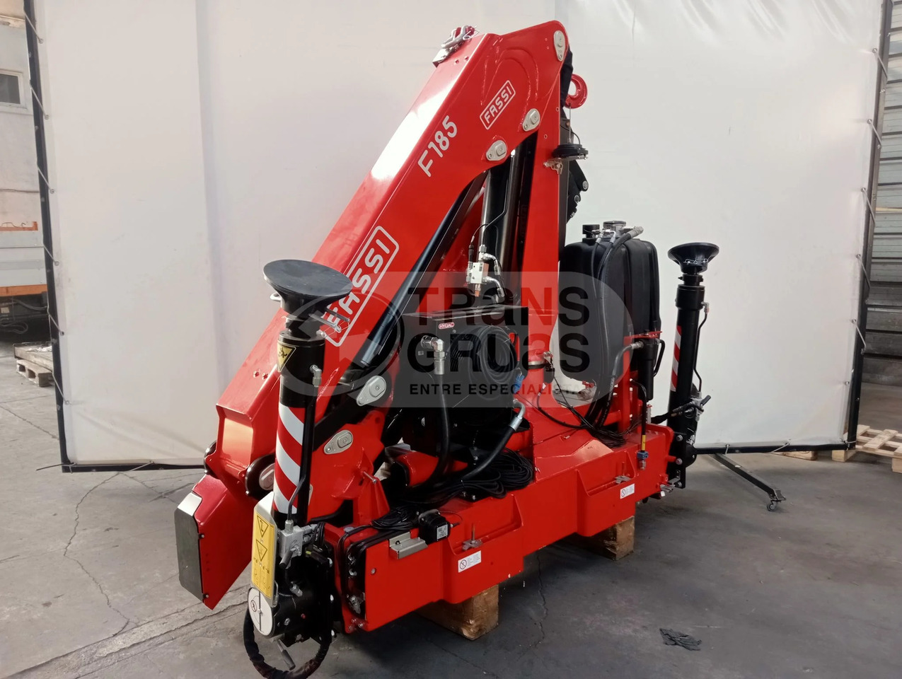 Grúa hidráulica Fassi F185A.1.24 E-Dynamic (seminuava) - Kran za kamion: slika 1 Grúa hidráulica Fassi F185A.1.24 E-Dynamic (seminuava) - Kran za kamion: slika 1