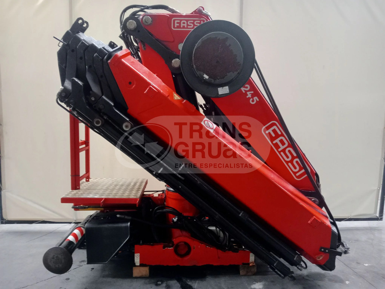 Grúa hidráulica Fassi F245A.2.26 E DYNAMIC - Kran za kamion: slika 2 Grúa hidráulica Fassi F245A.2.26 E DYNAMIC - Kran za kamion: slika 2