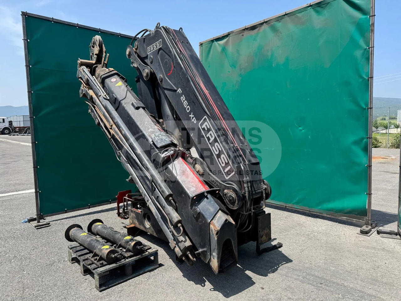 Grúa hidráulica Fassi F260BXP.28 - Kran za kamion: slika 4 Grúa hidráulica Fassi F260BXP.28 - Kran za kamion: slika 4