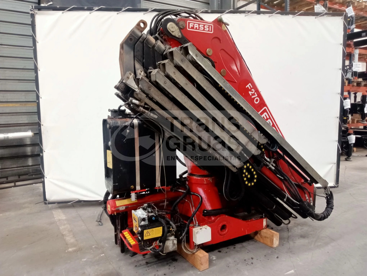 Grúa hidráulica Fassi F270A.26 - Kran za kamion: slika 5 Grúa hidráulica Fassi F270A.26 - Kran za kamion: slika 5