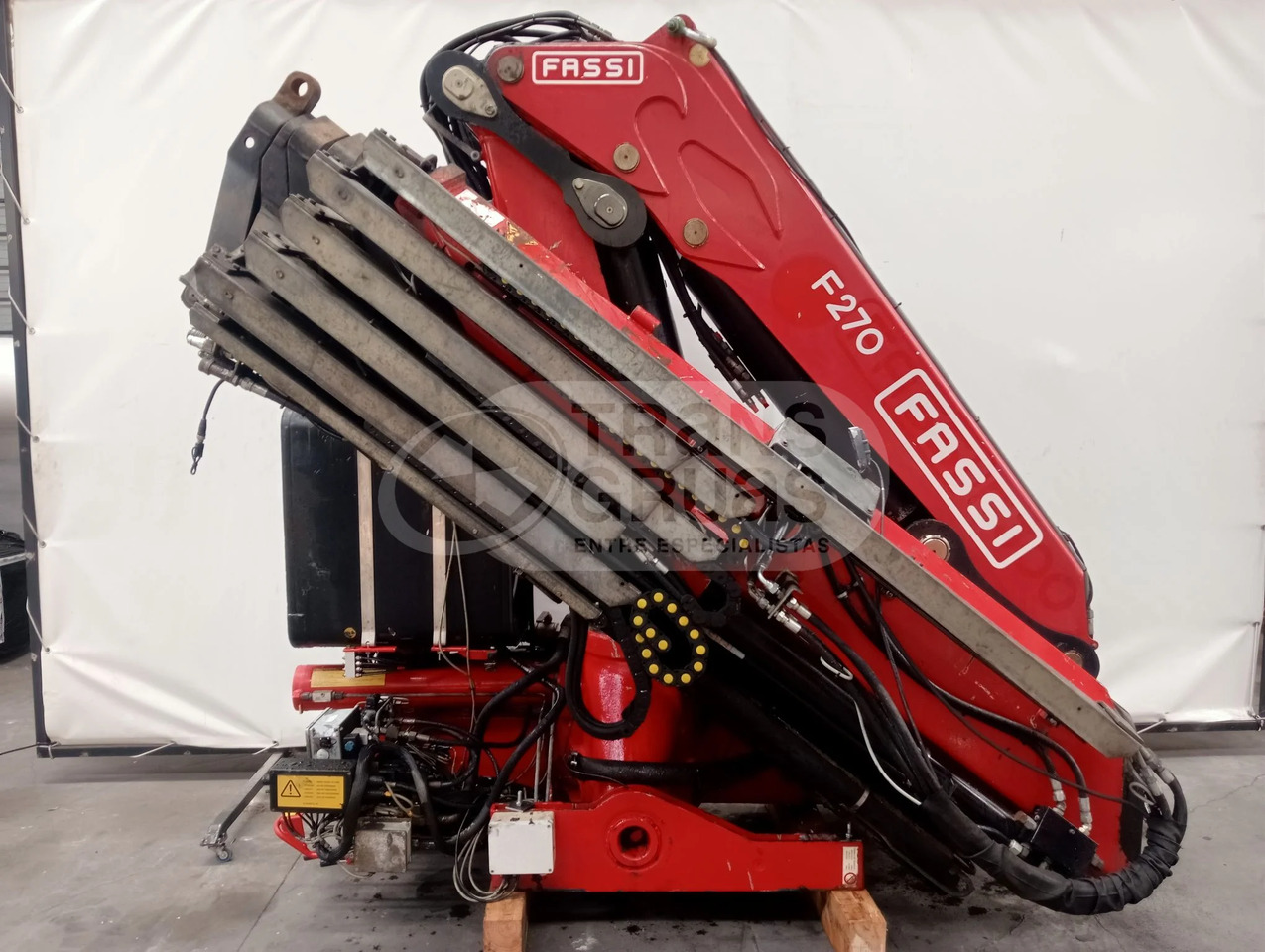 Grúa hidráulica Fassi F270A.26 - Kran za kamion: slika 1 Grúa hidráulica Fassi F270A.26 - Kran za kamion: slika 1