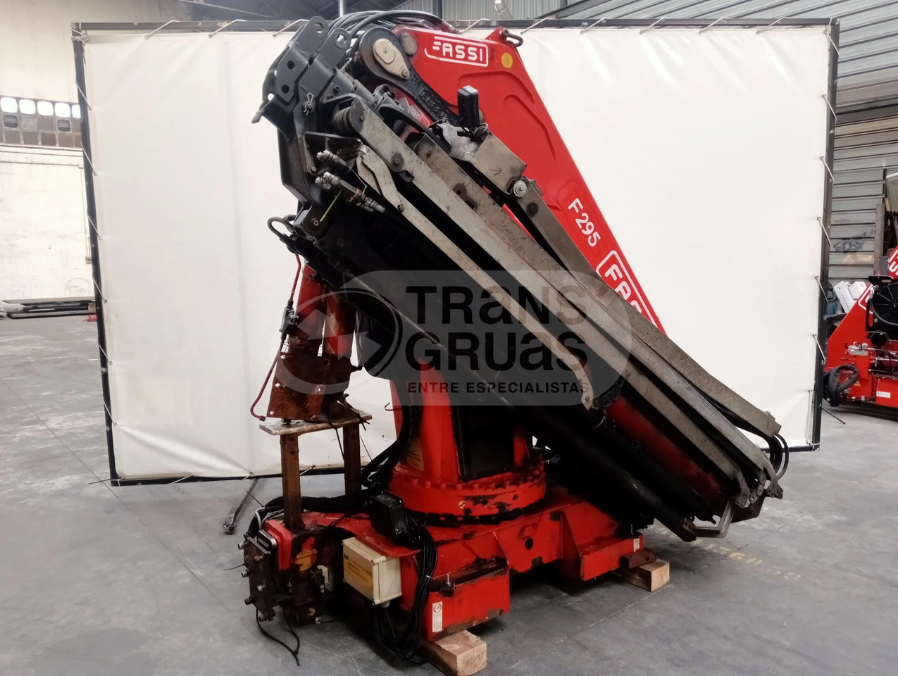 Grúa hidráulica Fassi F295RA.2.25 E-DYNAMIC - Kran za kamion: slika 4 Grúa hidráulica Fassi F295RA.2.25 E-DYNAMIC - Kran za kamion: slika 4
