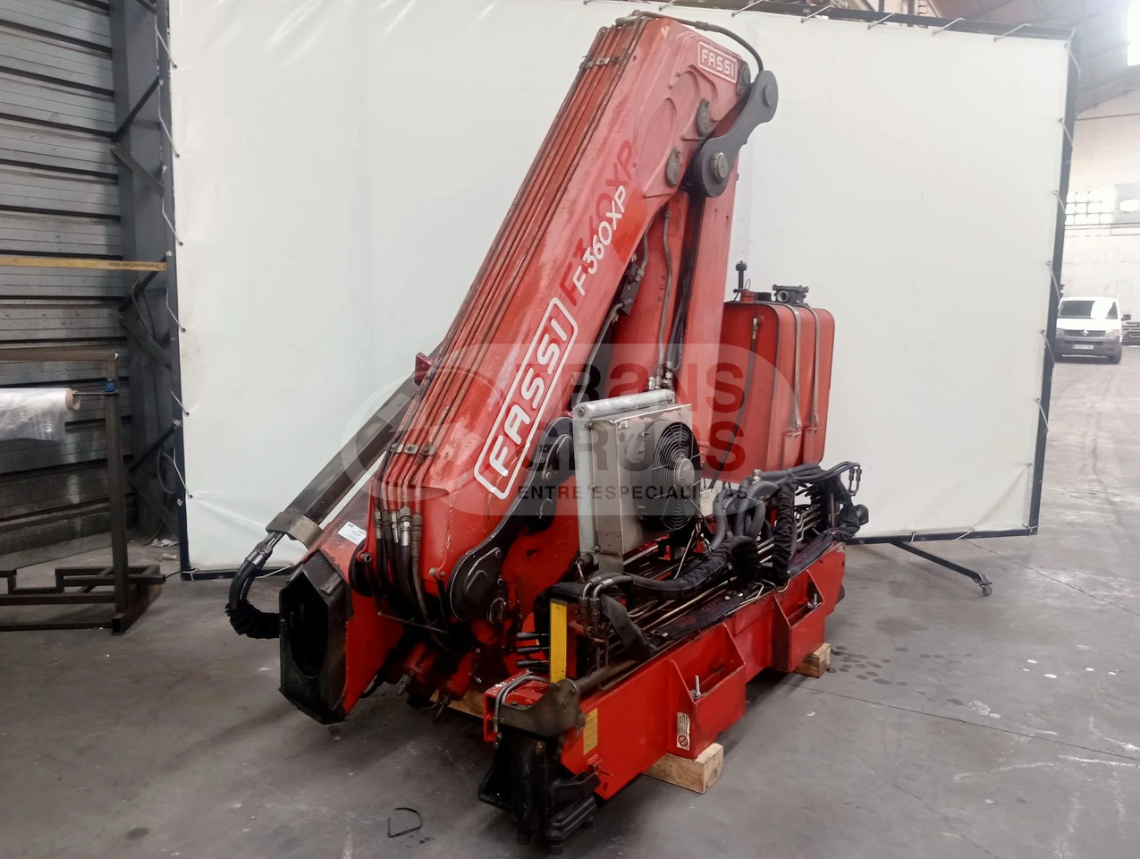 Grúa hidráulica Fassi F360BXP.25 - Kran za kamion: slika 5 Grúa hidráulica Fassi F360BXP.25 - Kran za kamion: slika 5