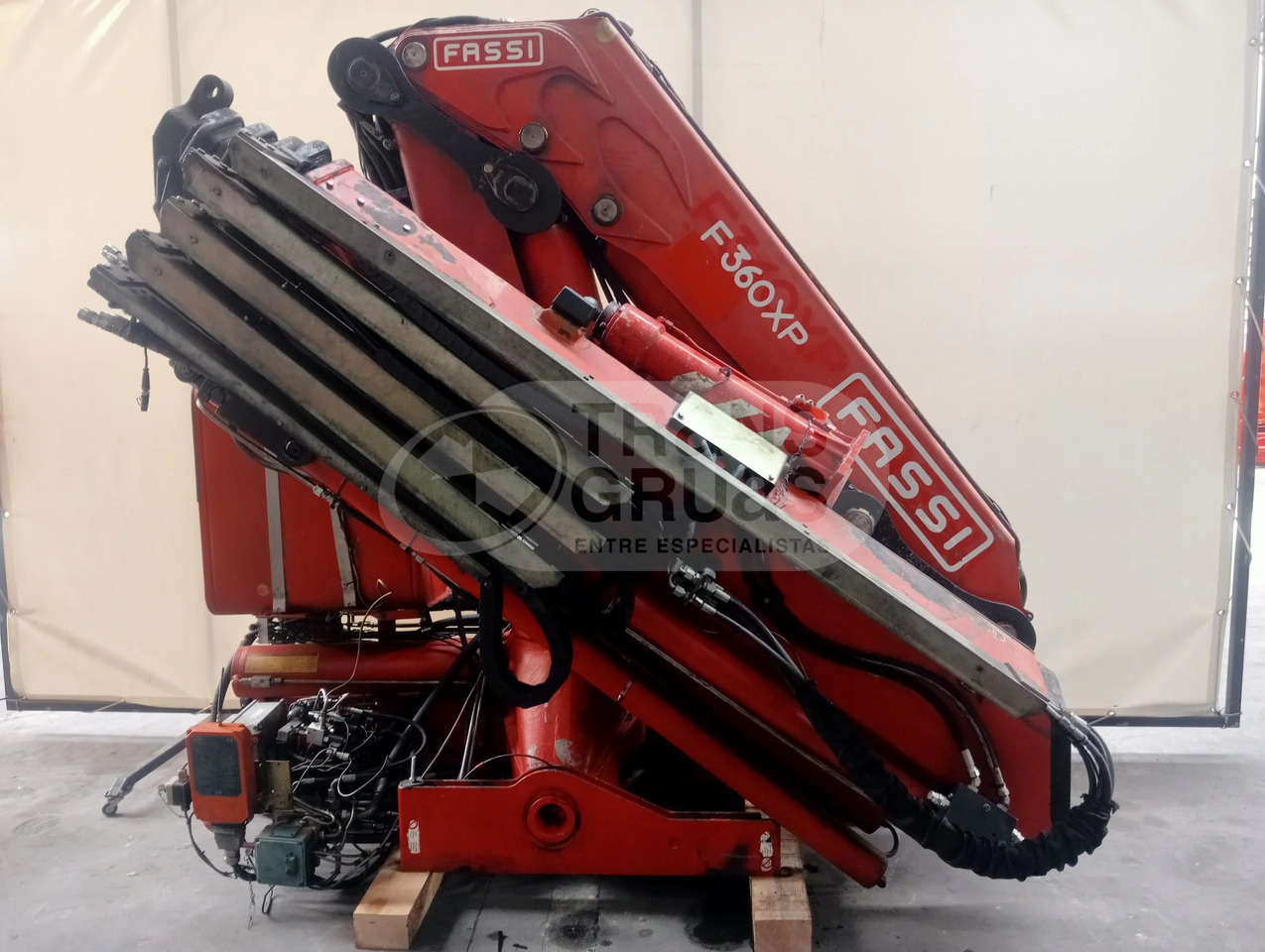 Grúa hidráulica Fassi F360BXP.25 - Kran za kamion: slika 4 Grúa hidráulica Fassi F360BXP.25 - Kran za kamion: slika 4