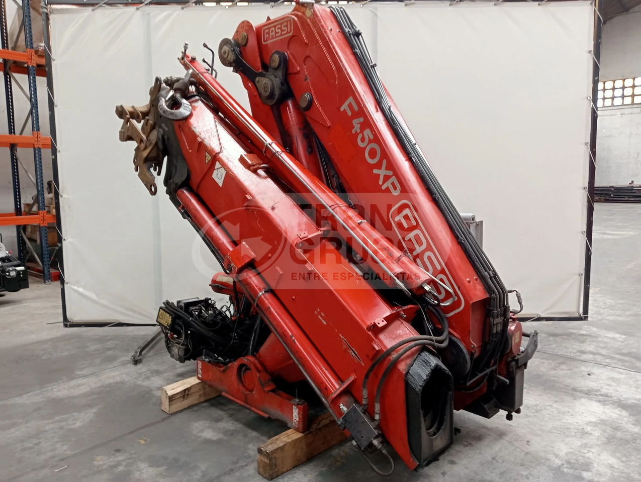 Grúa hidráulica Fassi F450AXP.27 - Kran za kamion: slika 2 Grúa hidráulica Fassi F450AXP.27 - Kran za kamion: slika 2