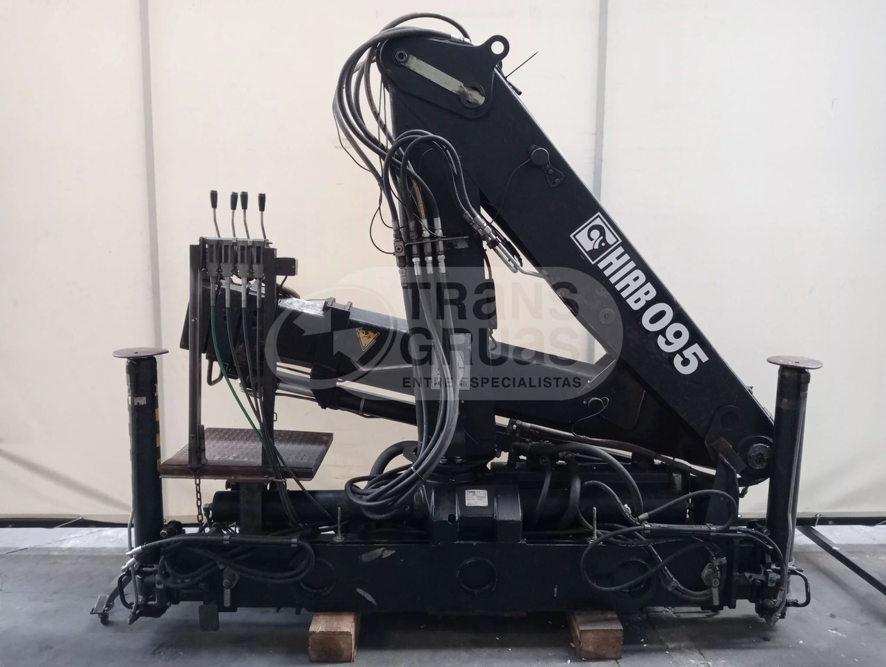 Grúa hidráulica Hiab 095-3 - Kran za kamion: slika 4 Grúa hidráulica Hiab 095-3 - Kran za kamion: slika 4